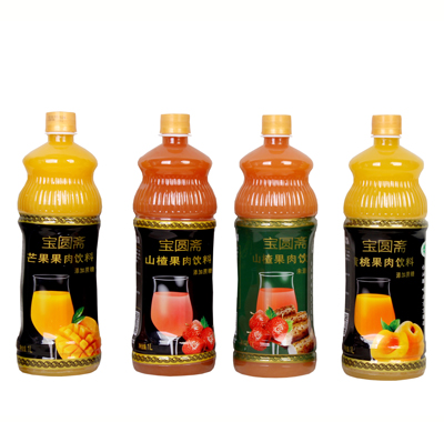 宝圆斋果肉饮料1L系列