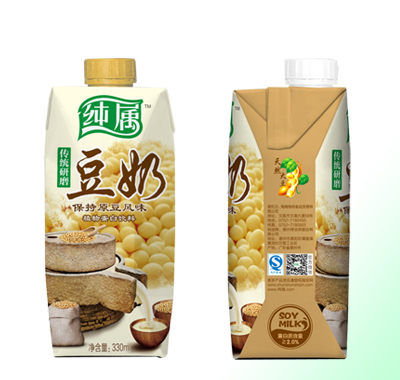 研磨豆奶330ml