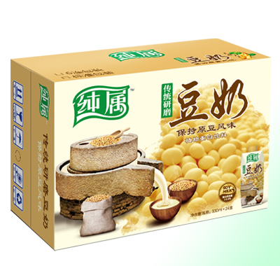 研磨豆奶330mlx24